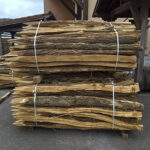 Estacas de acacia rajadas con punta MADERAS GARCIA VARONA