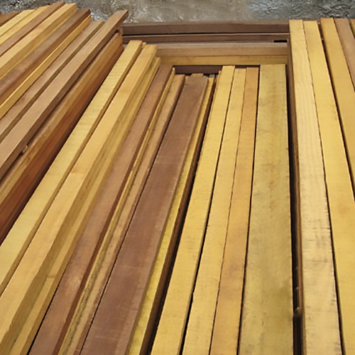 Pack 20 Listones Madera Tropical Cepillada 35x110x1800 mm