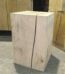 Dado de roble macizo rustico peana de madera pedestal