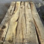 Traviesa de madera de roble macizo ecológica calidad estándar - paquete