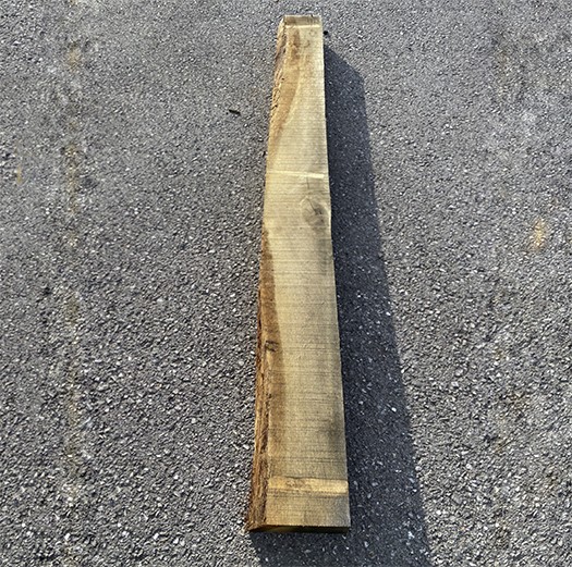 Traviesa de madera de roble macizo ecológica calidad estándar - unidad