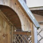 Pérgola de madera modelo Toscana en oferta