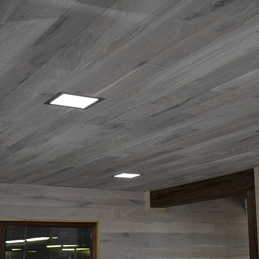 Tarima de roble macizo para cubiertas y paredes calidad rústico- Parquet de madera - oak solid for covering and walls