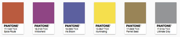 PANTONE - color of the year 2021 - Paleta Intrigue