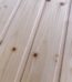Friso de abeto sin acabado. Revestimiento de madera para pared.