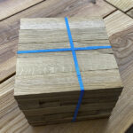 Lamparquet de roble damero dama parquet industrial - Maderas Garcia Varona