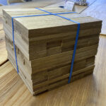 Lamparquet de roble damero dama parquet industrial - Maderas Garcia Varona