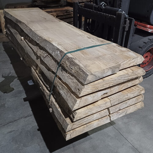 Tablón de haya maciza sin cantear por paquetes García Varona