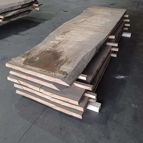 Tablón de madera de haya sin cantear