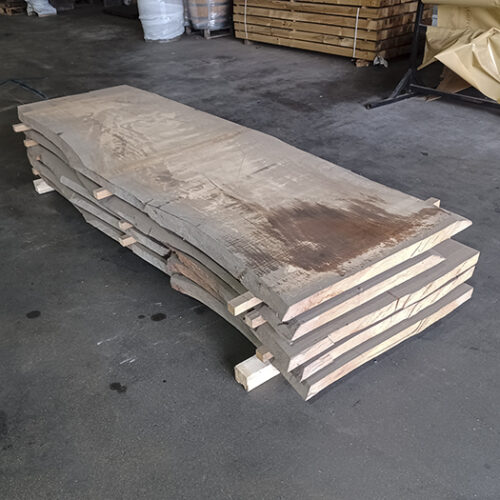 Tablón de madera de haya sin cantear