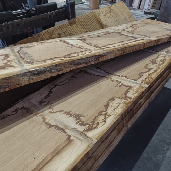 Tablón de madera de roble sin cantear García Varona