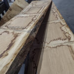 Tablón de madera de roble sin cantear - roble macizo - boule - tarugo de madera