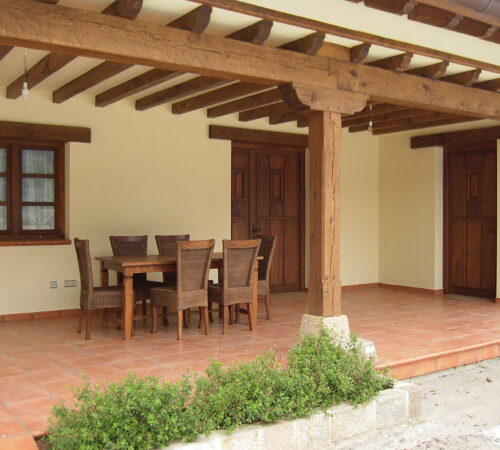 Madera de roble para jardín y terraza